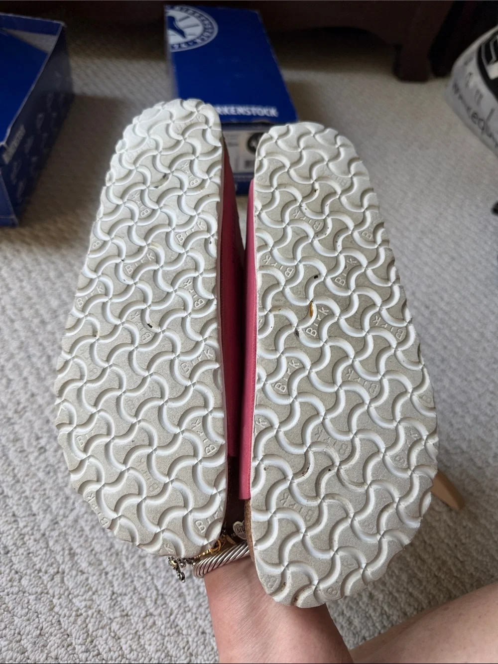Birkenstock reposhing this